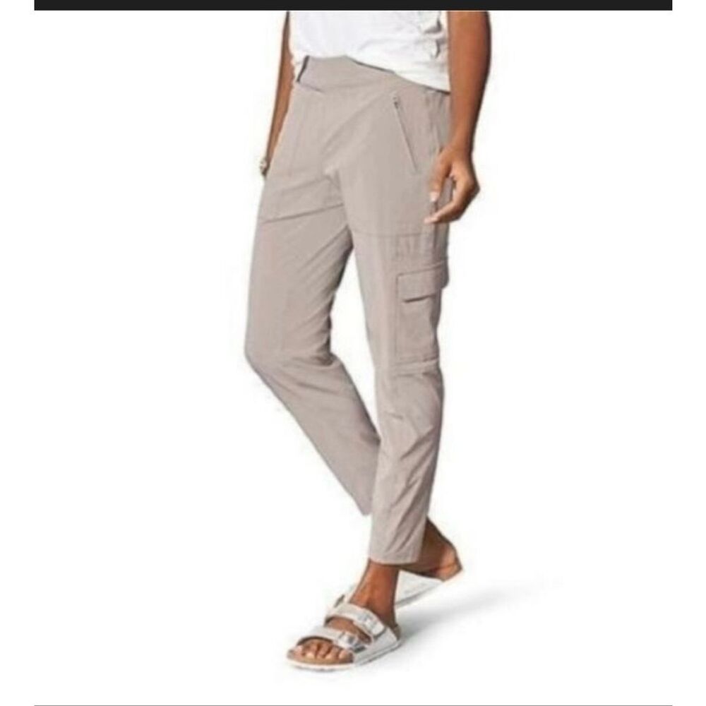 Athleta Chelsea Cargo Pants Khaki Women’s Size 10